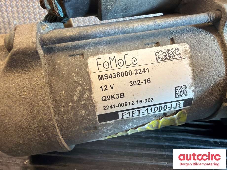 Starter diesel til Ford Transit Connect 2013-2018 Type II, Fase 1  (FORD|2001714||F1FT-11000-LB)