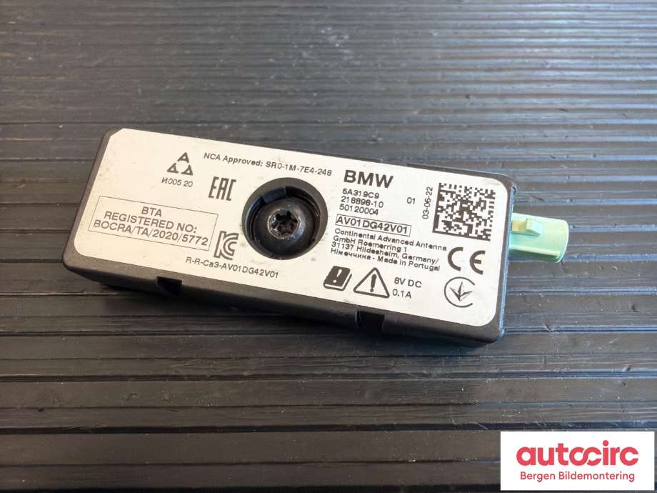 Antenne forsterker til BMW iX, 2021-->> (I20) (I20) (BMW|5A319C9)