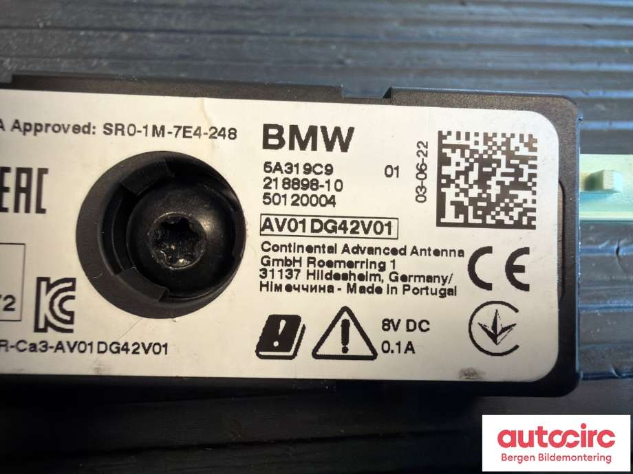 Antenne forsterker til BMW iX 2021-->> (I20) (I20) (BMW|5A319C9|)