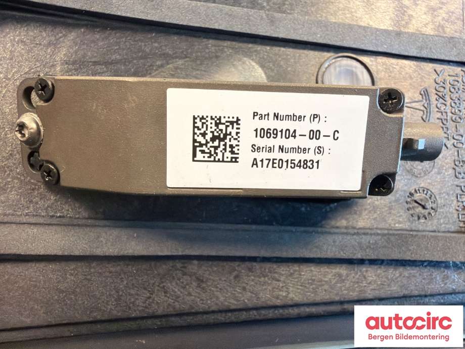 Kamera til Tesla Model S 2016-2021 (Fase 2)  (TESLA|1092306-00-C||169104-00-C)