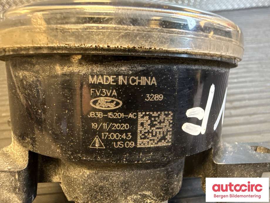 Tåkelykt venstre foran til Ford Ranger / Ranger Raptor 2015-2022 (FORD|2254861|JB3B-15201-AC|)