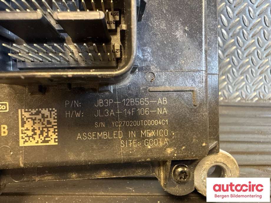 Styreenhet girkasse til Ford Ranger / Ranger Raptor 2015-2022  (FORD|2222212|JB3P-12B565-AB|)