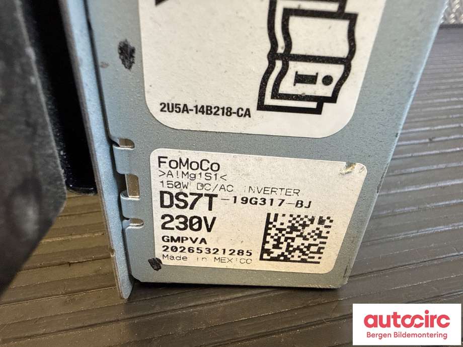Styreenhet diverse til Ford Ranger / Ranger Raptor 2015-2022  (FORD|2360707|DS7T-19G317-BJ|)