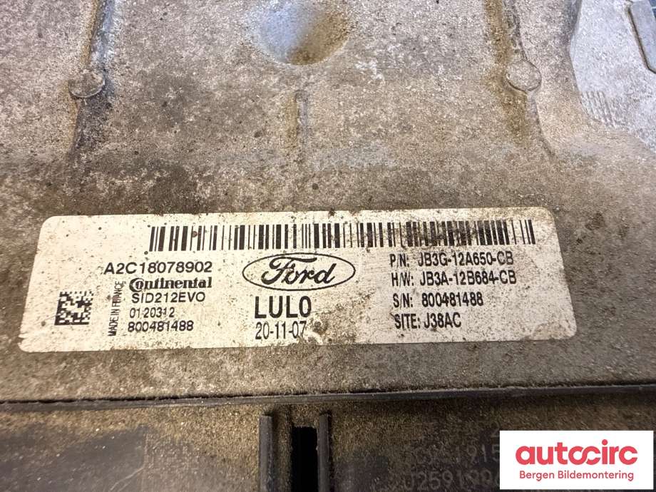 Styreenhet motor til Ford Ranger / Ranger Raptor 2015-2022  (FORD|2231583|SVJB3A-12A650-CB|)