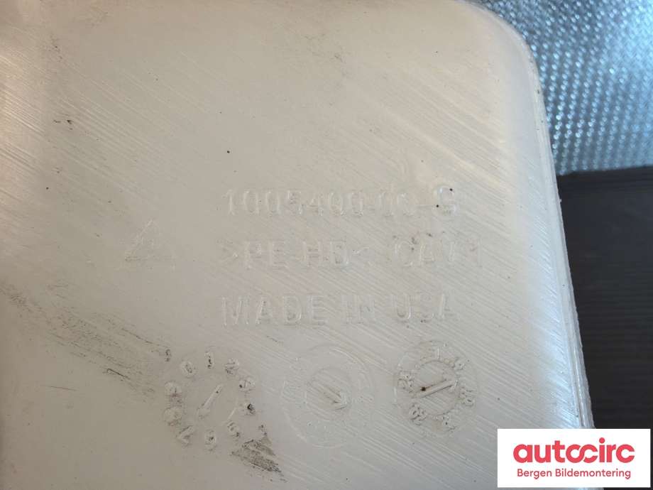 Spylertank til Tesla Model S 2016-2021 (Fase 2)  (TESLA|1005400-00-C|)