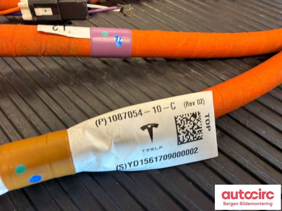 Kabel høy volt (HV) hybrid til Tesla Model S 2016-2021 (Fase 2) (TESLA|1061353-00-F||1087054-10-C)