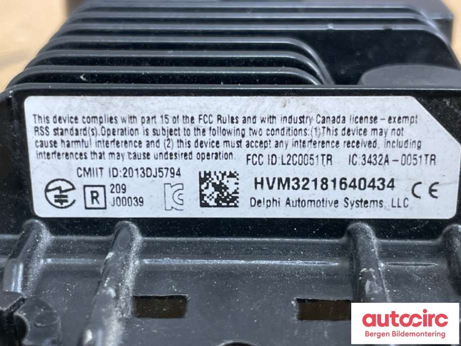 Sensor radar til Hyundai Ioniq Electric 2019-->> (Fase 2)  (HYUNDAI|96400G 7000|)