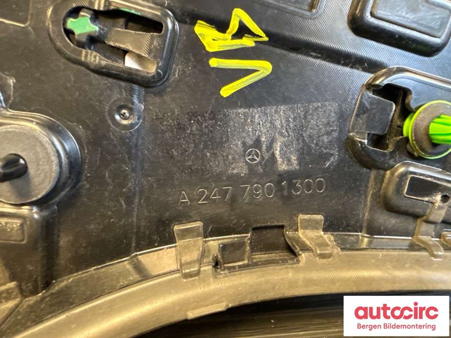 Lister til Mercedes EQB 2022-->>  (MERCEDES|A 247 790 13 00|)