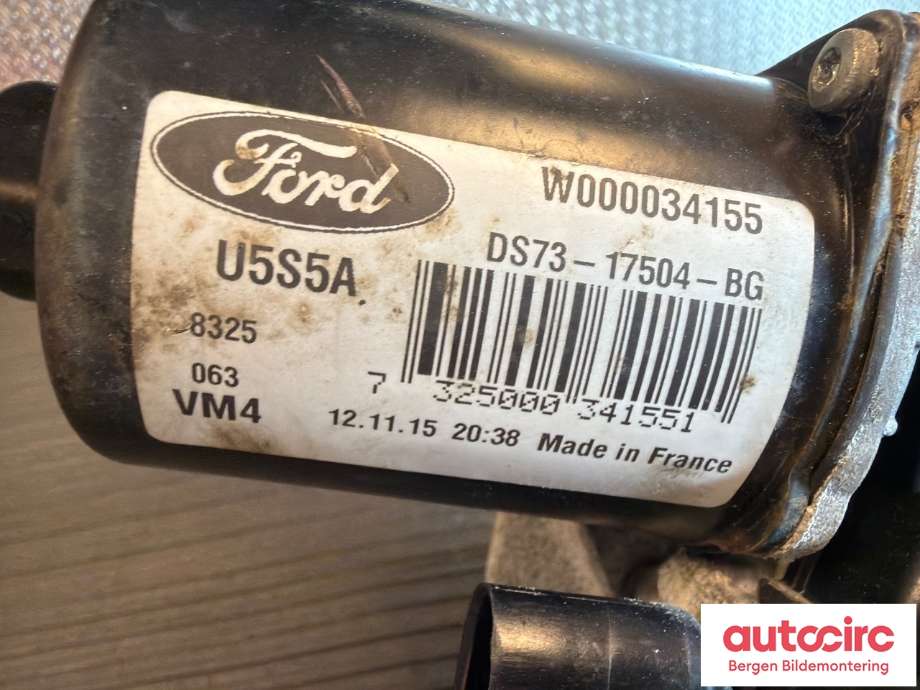 Viskermotor frontrute til Ford Mondeo 2014-2019 (Type V, Fase 1) (FORD|2512454|DS73-17504-BJ|DS73-17504-BG)