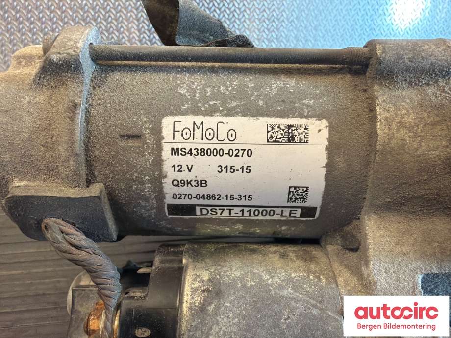 Starter diesel til Ford Mondeo 2014-2019 (Type V, Fase 1)  (FORD|1870892|DS7T-11000-LE|)
