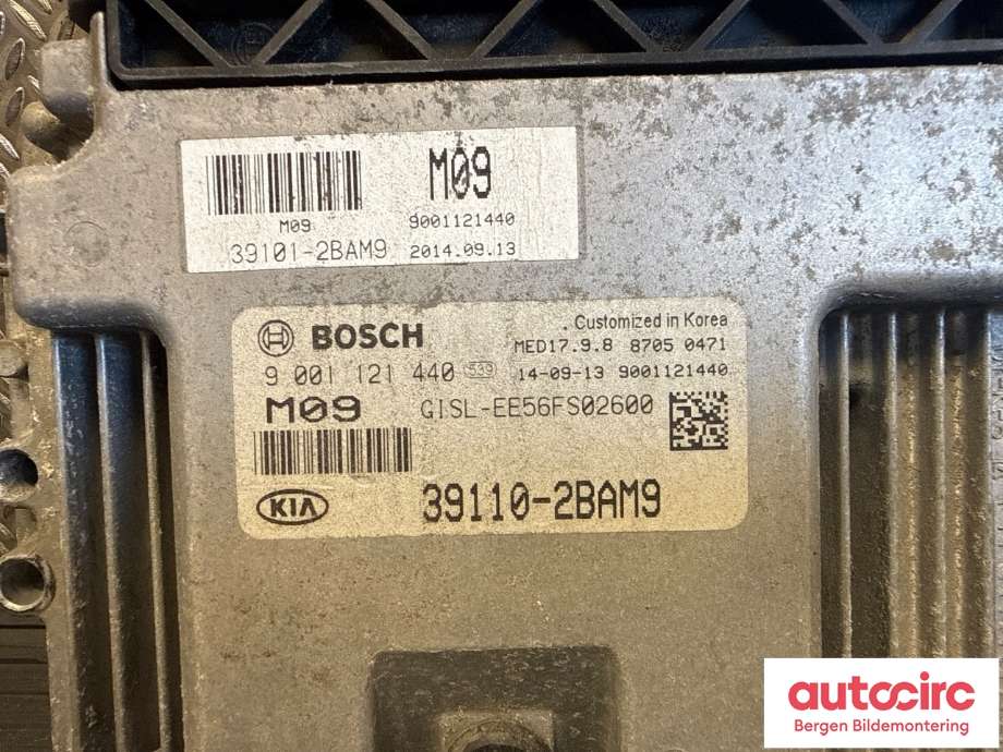 Styreenhet motor til Kia Sportage 2010-2016 (Type III) (KIA|39110 2BAM9|)