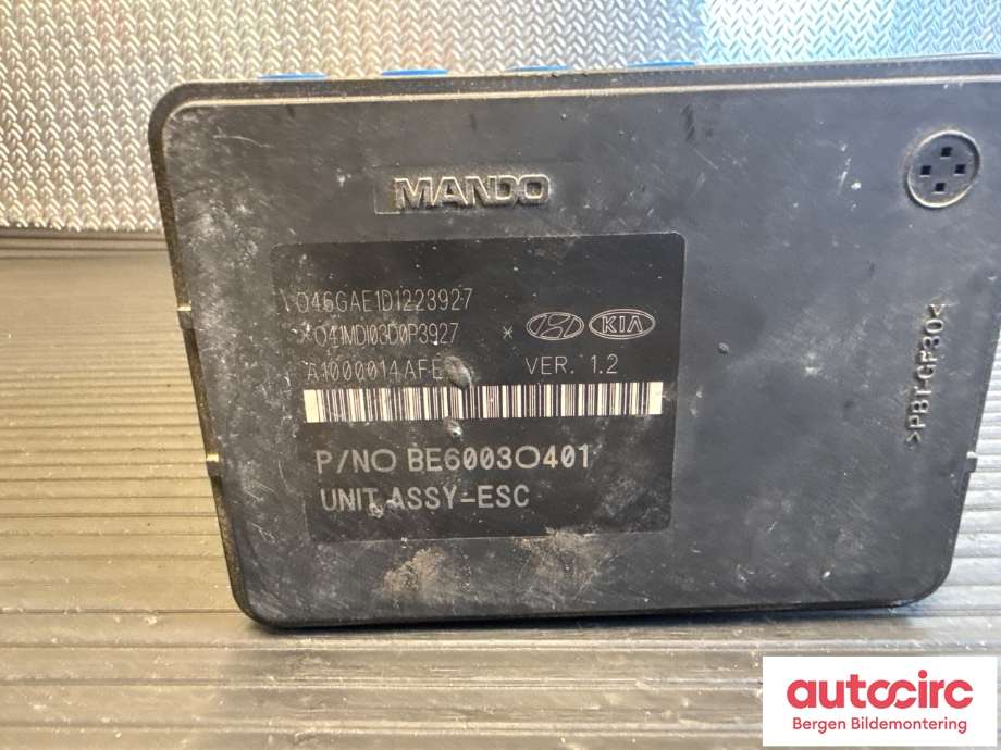ABS sentral til Kia Sportage 2010-2016 (Type III)  (KIA|58920 3U400|58920 3U410|)