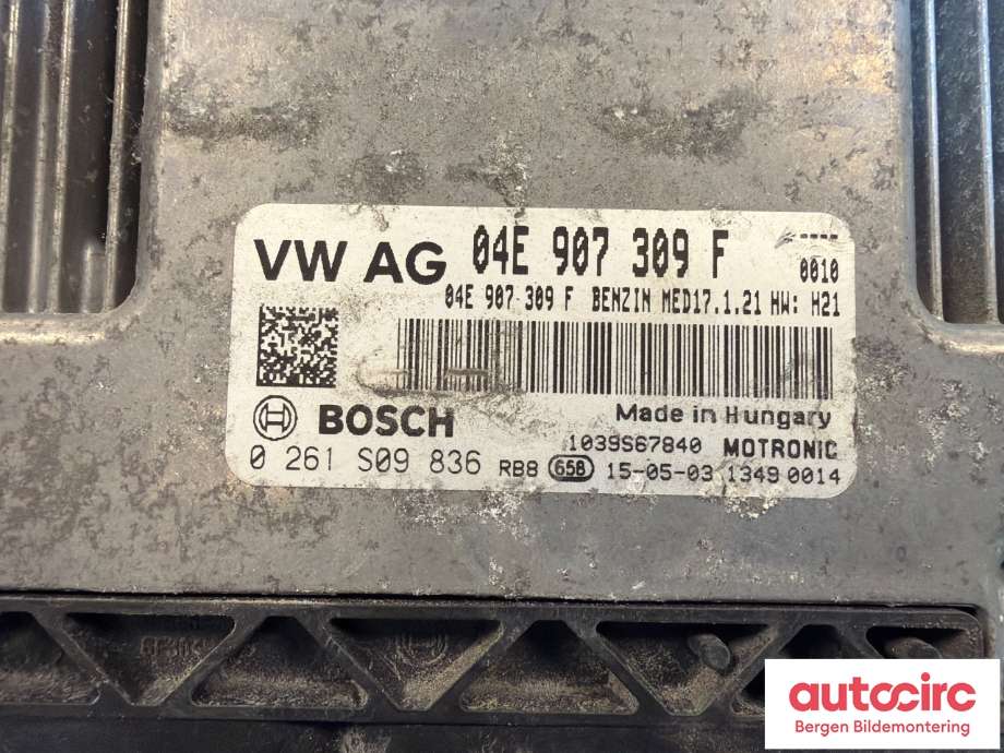 Styreenhet motor til VW e-Golf 2014-2017 (Fase 1)  (VOLKSWAGEN|04E 906 023 AG||04E907309)