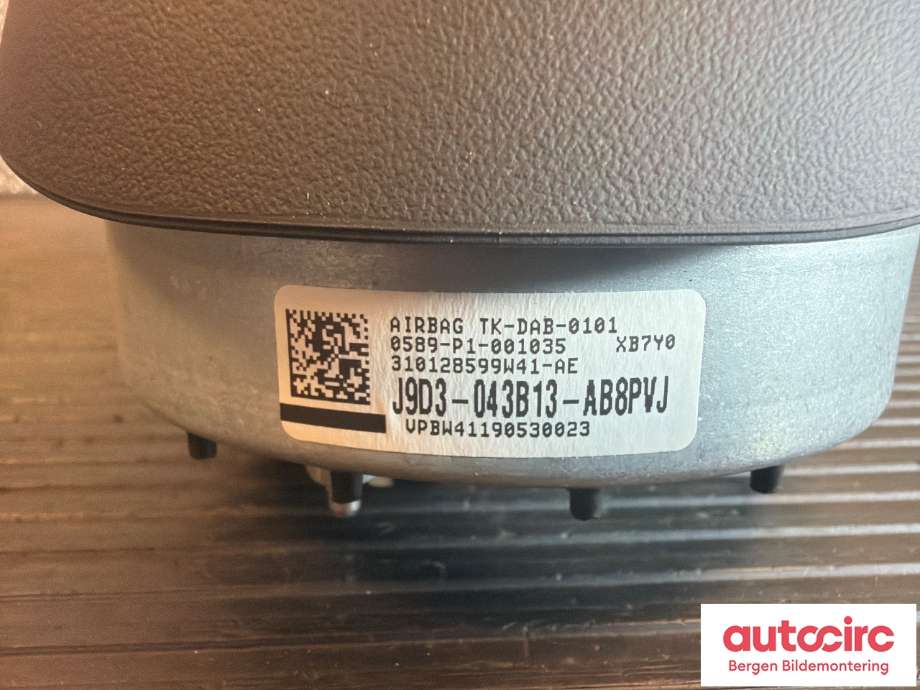 Airbag rattpute til Jaguar I-PACE 2018-->> (JAGUAR|T4K1213PVJ|J9C41252PVJ|J9D3043B13AB8PVJ)