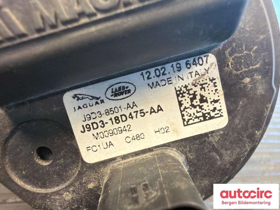Sirkulasjonspumpe til Jaguar I-PACE 2018-->> (JAGUAR|J9D1109|J9D38501AA|J9D318D475AA)