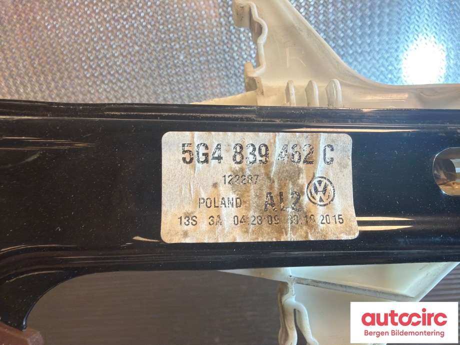 Ruteheis til VW e-Golf 2014-2017 (Fase 1)  (VOLKSWAGEN|5G4 839 462 C|)