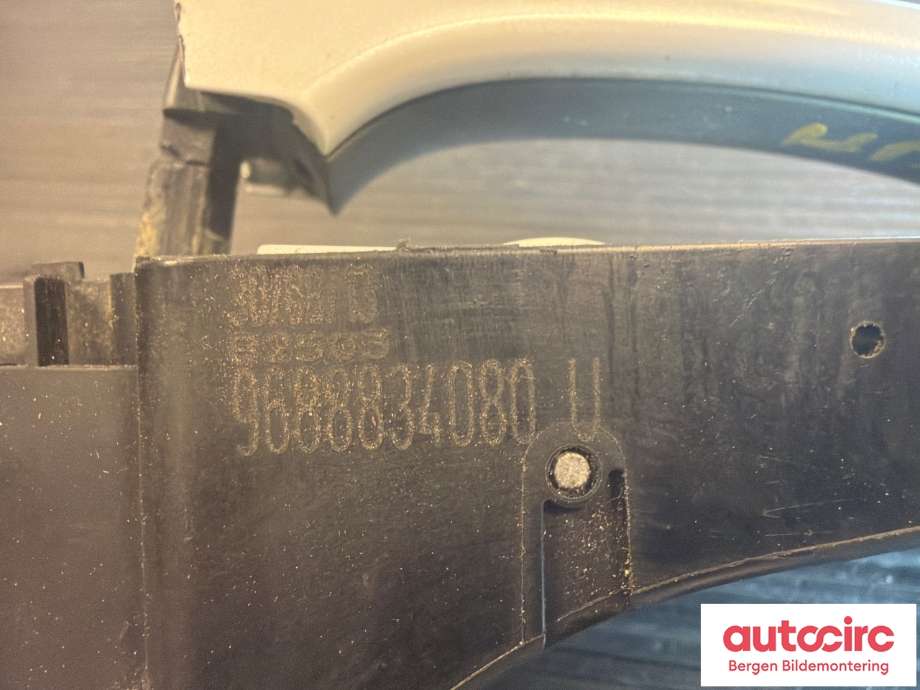 Dørhåndtak utv høyre bak til Peugeot 308 2013-2021 (Type II)  (Peugeot|16 111 454 80|9109 E3|968834080)