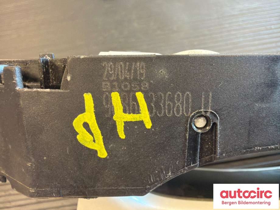 Dørhåndtak utv høyre bak til Peugeot 508 2018-->> (Type II)  (9686433680|)