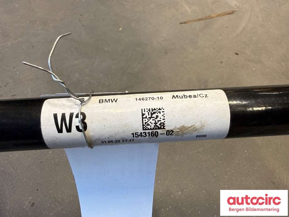 Stabilisatorstag bak til BMW iX 2021-->> (I20) (I20) (BMW|33 50 1 543 160|)