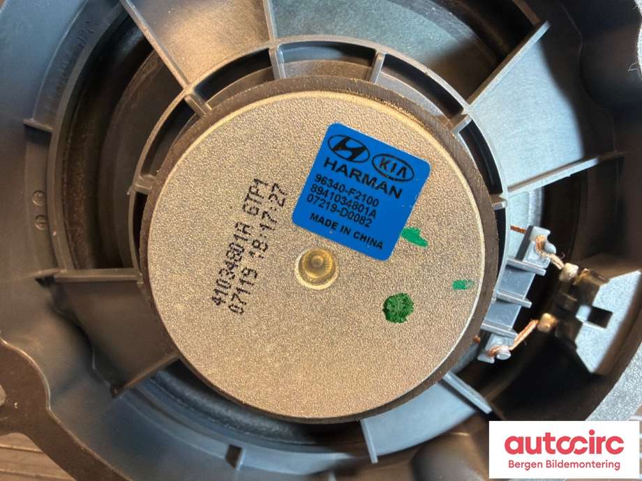 Bilstereo høyttaler til Hyundai Ioniq Electric 2019-->> (Fase 2)  (96340F2100|)