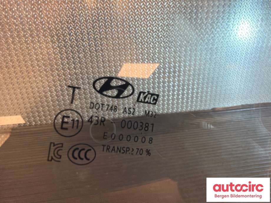 Siderute høyre bak til Hyundai Ioniq Electric 2019-->> (Fase 2)  (HYUNDAI|83420G2010|)