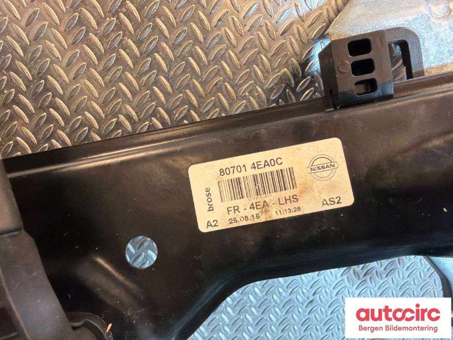 Ruteheis venstre foran til Nissan Qashqai 2014-2021 (Type II) (NISSAN|807014EA0C|)