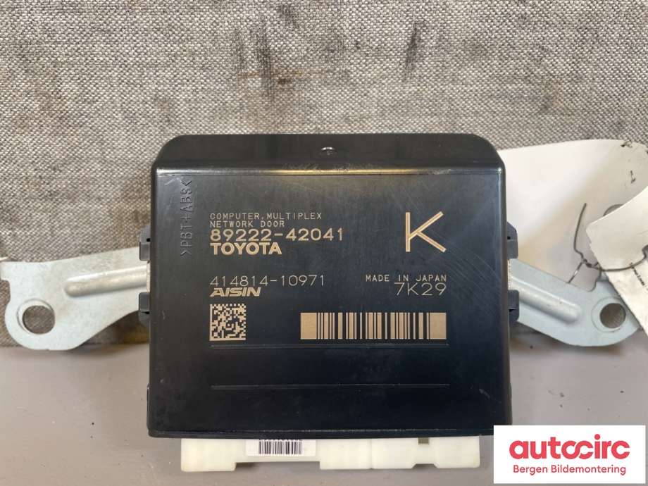 Styreenhet diverse til Toyota RAV4 2016-2019 (Type IV, Fase 2)  (TOYOTA|89222-42041|414814-10971)