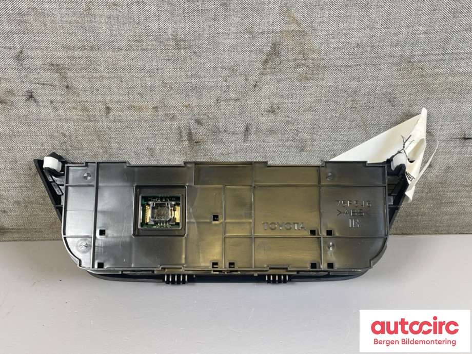 Varmeapparat betjening til Toyota RAV4 2016-2019 (Type IV, Fase 2)  (TOYOTA|5590042450|55900-42450)