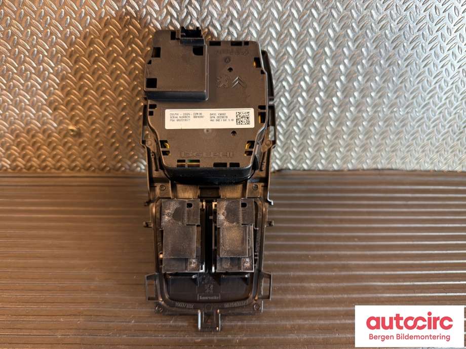 Bryter diverse til Peugeot 508 2011-2014 (Type I, Fase 1) (PEUGEOT|98 023 785 ZD||98 023 785 77)