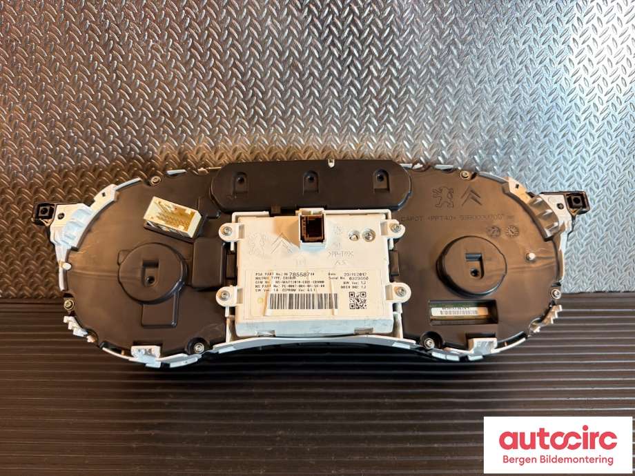 Instrumentpanel til Peugeot 508 2011-2014 (Type I, Fase 1) (PEUGEOT|96 744 772 80|98 227 260 80|9800419880)