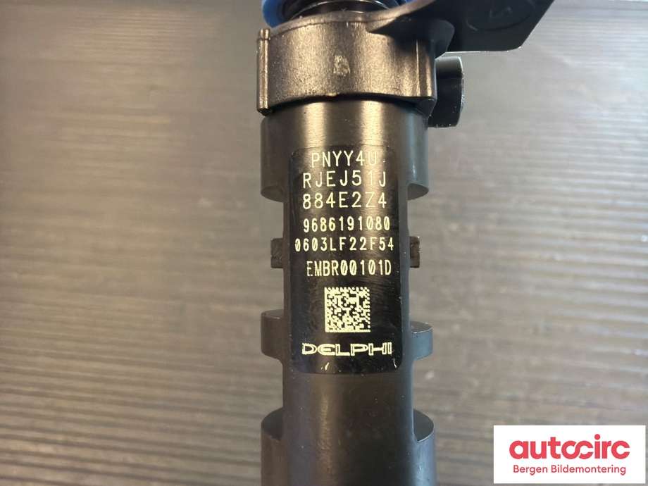 Dyse innsprøyting diesel til Peugeot 508 2011-2014 (Type I, Fase 1)  (PEUGEOT|1980 L3||9686191080)