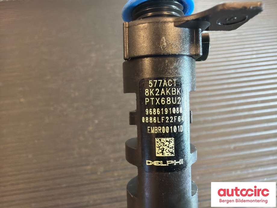 Dyse innsprøyting diesel til Peugeot 508 2011-2014 (Type I, Fase 1)  (PEUGEOT|1980 L3||9686191080)