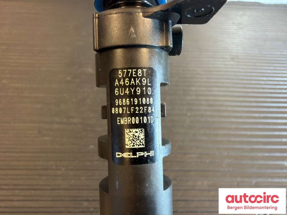 Dyse innsprøyting diesel til Peugeot 508 2011-2014 (Type I, Fase 1)  (PEUGEOT|1980 L3||9686191080)