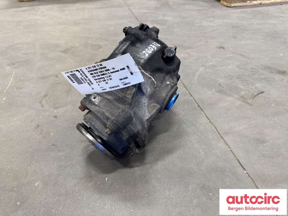 Kardang til Mercedes GLK 2008-2015 (X204) (X204) (MERCEDES|A 221 330 72 00|A 221 330 17 02|)