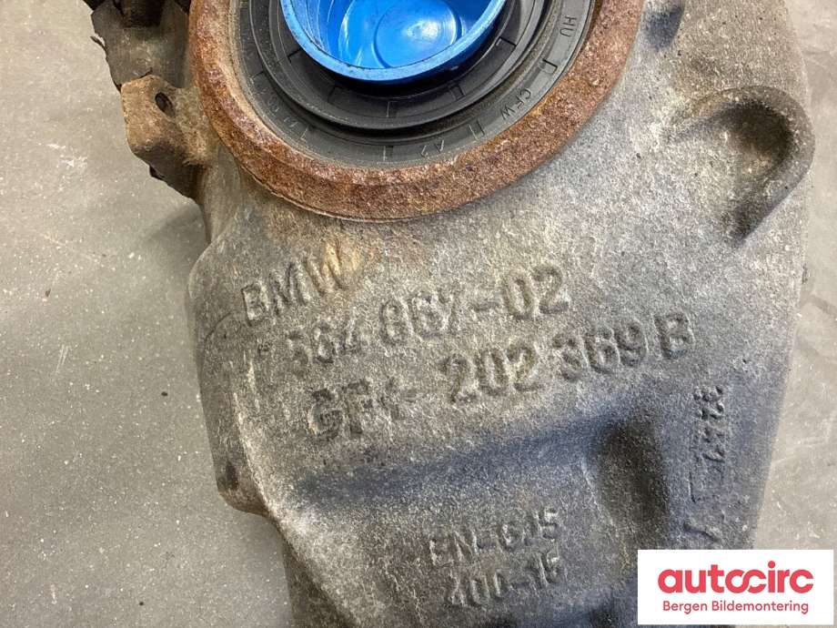 Kardang klokke bak til BMW X3 2010-2017 (F25) (F25) (BMW|33 10 7 592 006|)