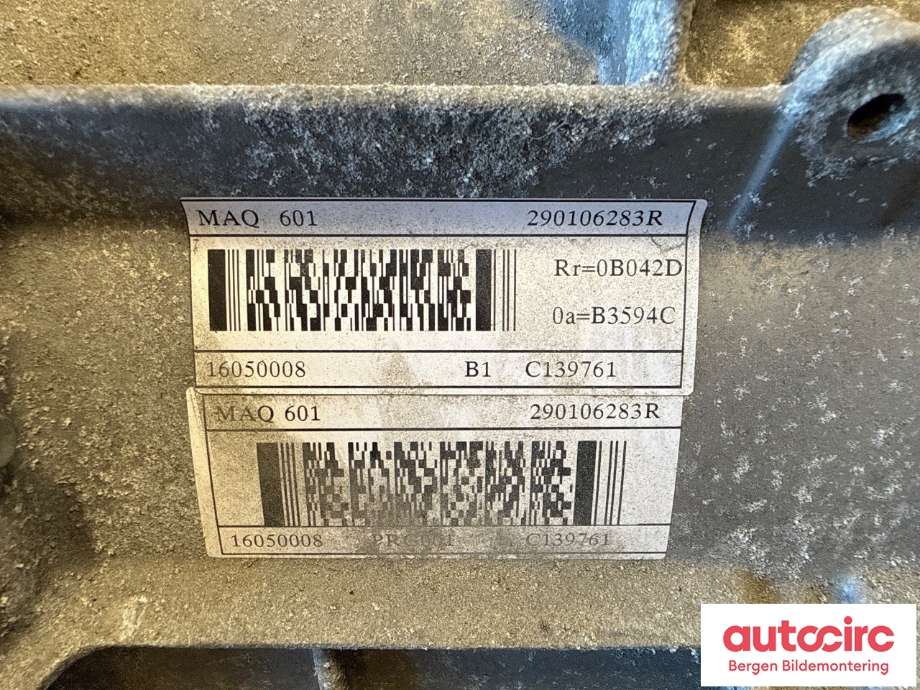 Motor elbil foran til Renault Zoe 2013-2019 (Fase 1) (290106283R|290103231R|)