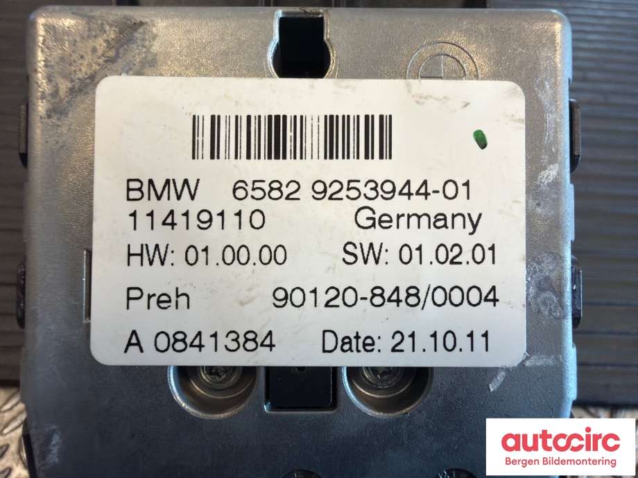 Bryter diverse til BMW X3 2010-2017 (F25) (F25) (BMW|65 82 9 267 955||65829253944)