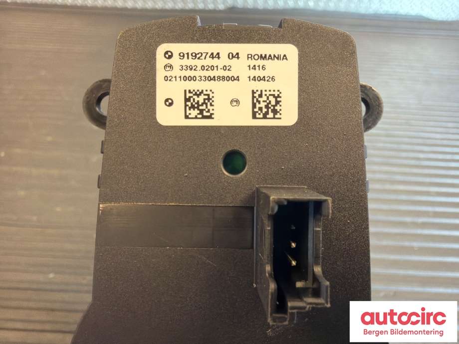 Bryter lys til BMW X3 2010-2017 (F25) (F25) (61 31 6 803 965|)