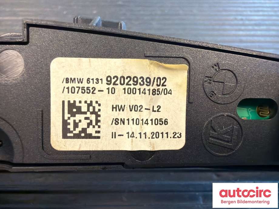 Bryter diverse til BMW X3 2010-2017 (F25) (F25) (BMW|61 31 9 267 892||61319202939)