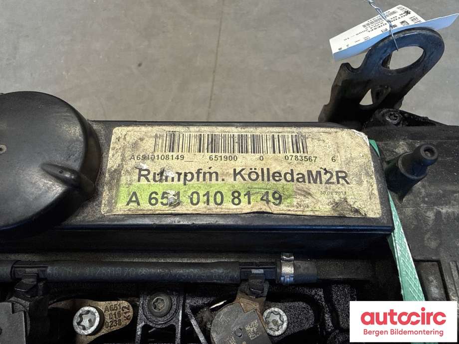 Motor diesel til Mercedes GLK 2008-2015 (X204) (X204) (MERCEDES|A 651 010 75 48 80|A 651 010 75 48|)