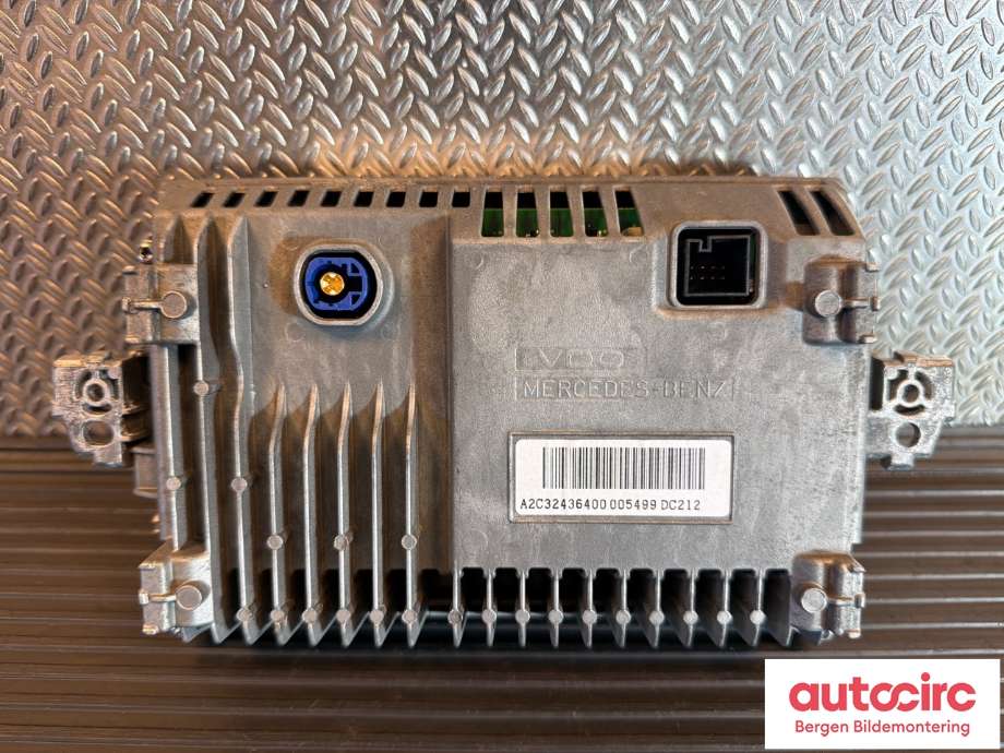 Multimedia display (MCU - Media Controller Unit) til Mercedes E-Klasse, Coupe/Cab 2009-2013 (Fase 1) (C207) (C207) (MERCEDES|A 212 900 97 16|)