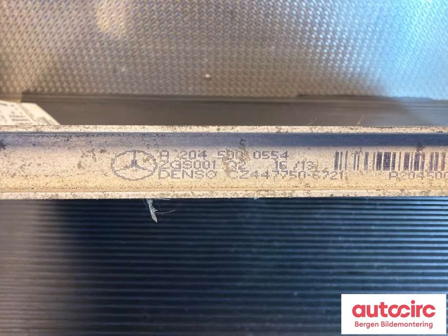 Aircondition radiator til Mercedes E-Klasse, Coupe/Cab 2009-2013 (Fase 1) (C207) (C207) (MERCEDES|A 204 500 02 54|A 204 500 06 54|A2045000554)