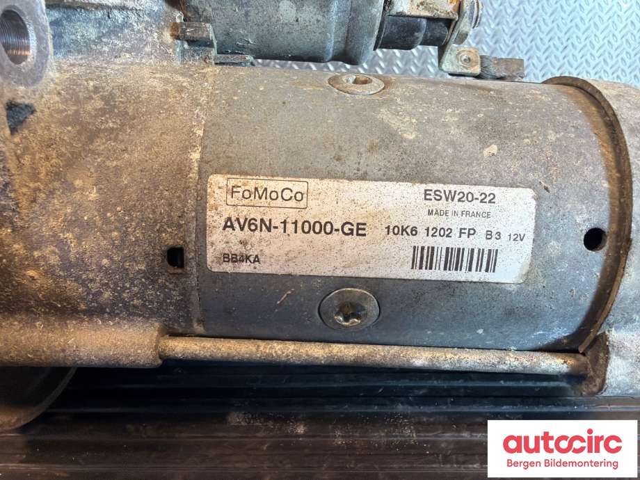Starter diesel til Ford Transit Connect 2013-2018 Type II, Fase 1  (FORD|2033247||AV6N-11000-GE)