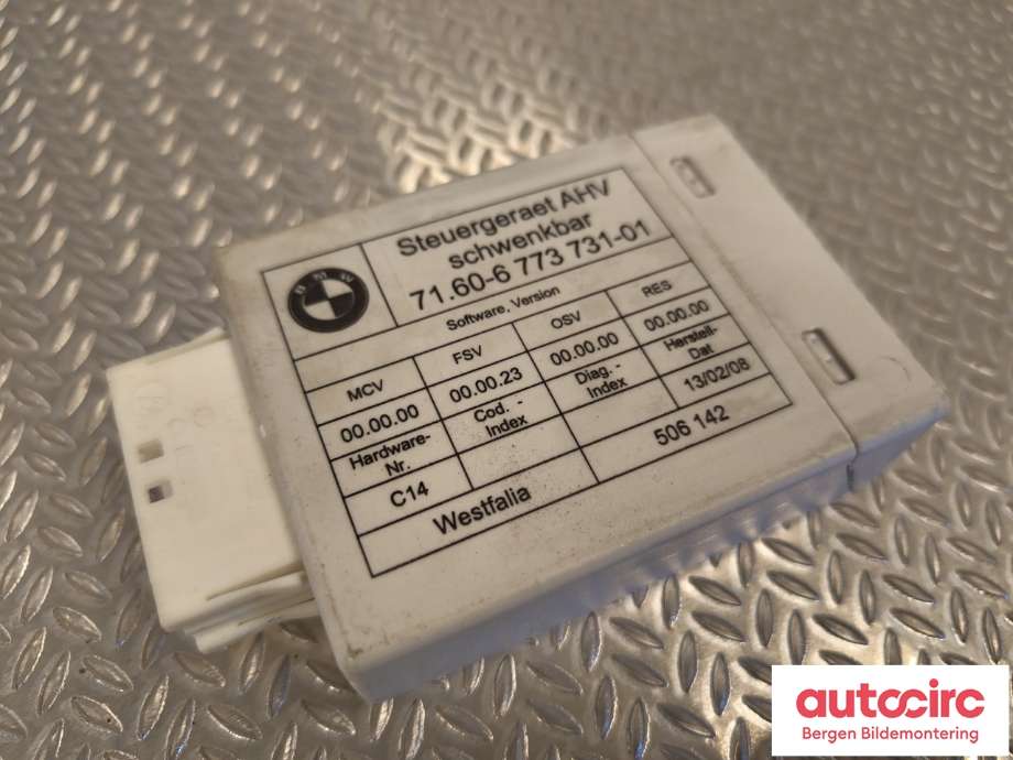 Styreenhet hengerfeste til BMW 3-Serie 2005-2011 (E90/E91/E92/E93) (E90/E91/E92/E93) (BMW|71 60 6 857 227||71 60 6 773 731)