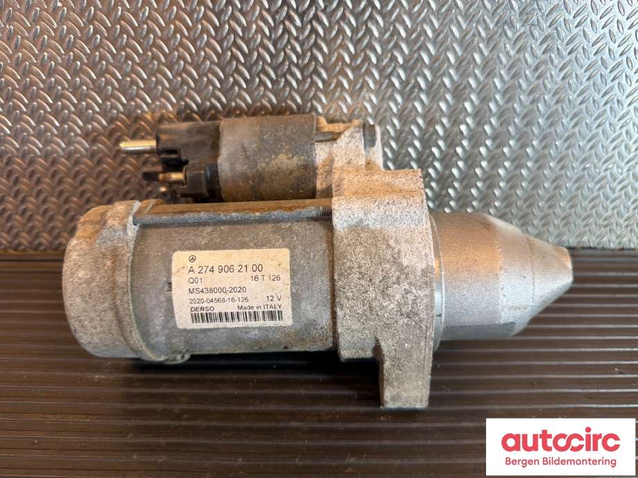 Starter til Mercedes C-Klasse, 2014-2018 (Fase 1) (W205) (W205) (MERCEDES|A 274 906 21 00)
