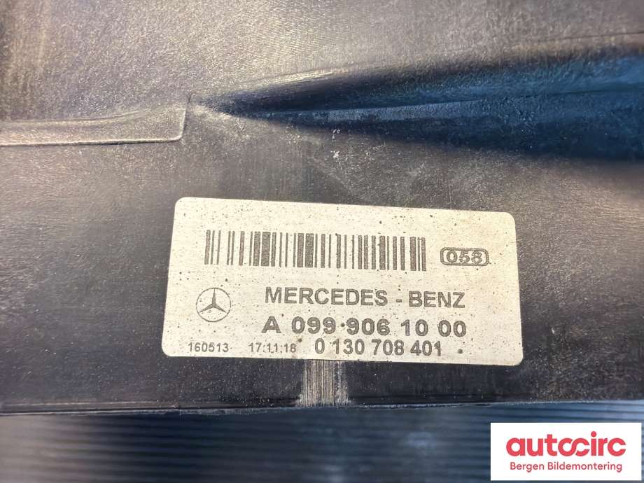 Kjølevifte til Mercedes C-Klasse 2014-2018 (Fase 1) (W205) (W205) (MERCEDES|A 099 906 11 00|A 099 906 18 00|A0999061000)