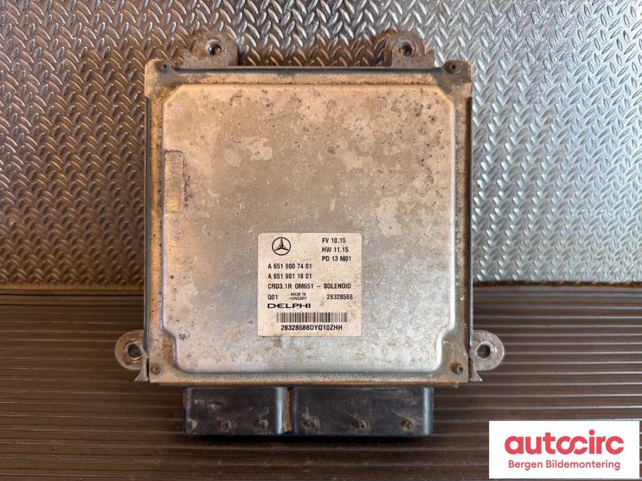 Styreenhet motor til Mercedes GLK 2008-2015 (X204) (X204) (MERCEDES|A 651 900 74 01|)