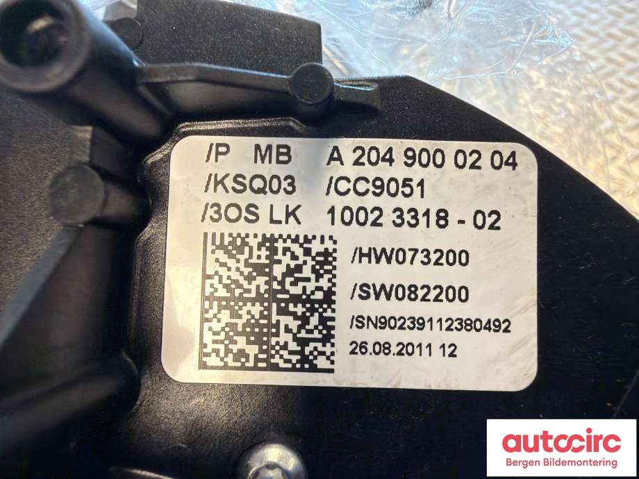 Bryter combi til Mercedes GLK 2008-2015 (X204) (X204) (MERCEDES|A 204 900 02 04|)
