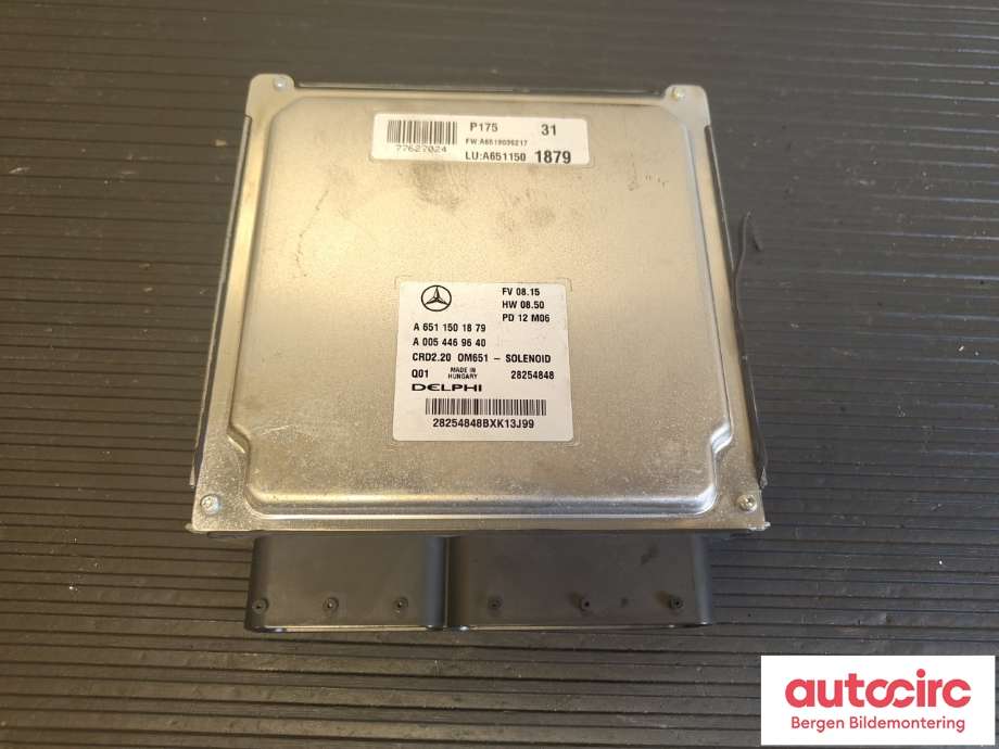 Styreenhet motor til Mercedes Vito/Viano 2010-2014 (Fase 2) (W639) (W639) (MERCEDES|A6519009302|)