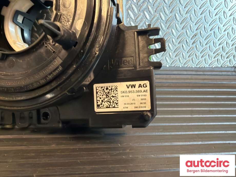 Airbag slepering til Škoda Superb 2008-2015 (Type II)  (SKODA|5K0 953 569 AL|)
